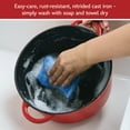 thumbnail image 5 of Farberware Disney Bon Voyage 4.75 Quart Pre-Seasoned Cast Iron Dutch Oven with Lid, Induction Compatible, Metal Utensil, Broiler and Oven Safe to 500°F, Red, 5 of 9
