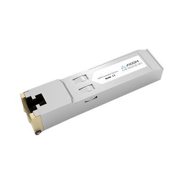 Axiom - SFP+ transceiver module (equivalent to: Ubiquiti UACC-CM-RJ45-10G) - 10GbE - 10GBase-T - RJ-45 - up to 98 ft