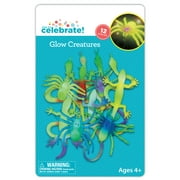 Way To Celebrate 12 Pack Glow In The Dark Creatures Party Favors, Assorted