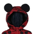 thumbnail image 4 of Disney Mickey Mouse Jacket Puffer Coat with Ears (Boys), Sizes 2T-7, 4 of 7