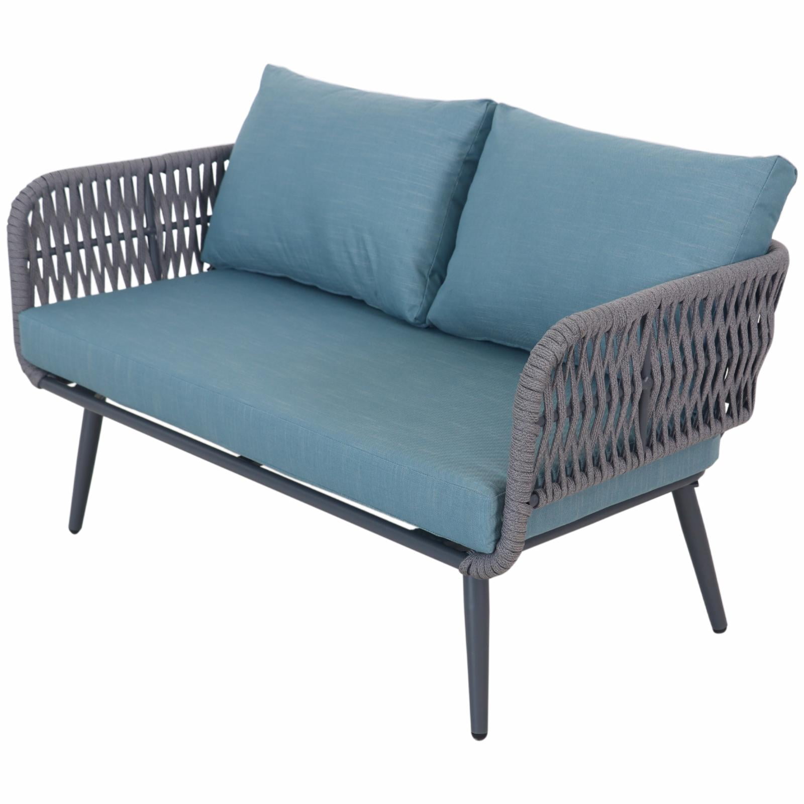 Northlight 4-Piece Caicos Outdoor Patio with Cushions Conversation Set