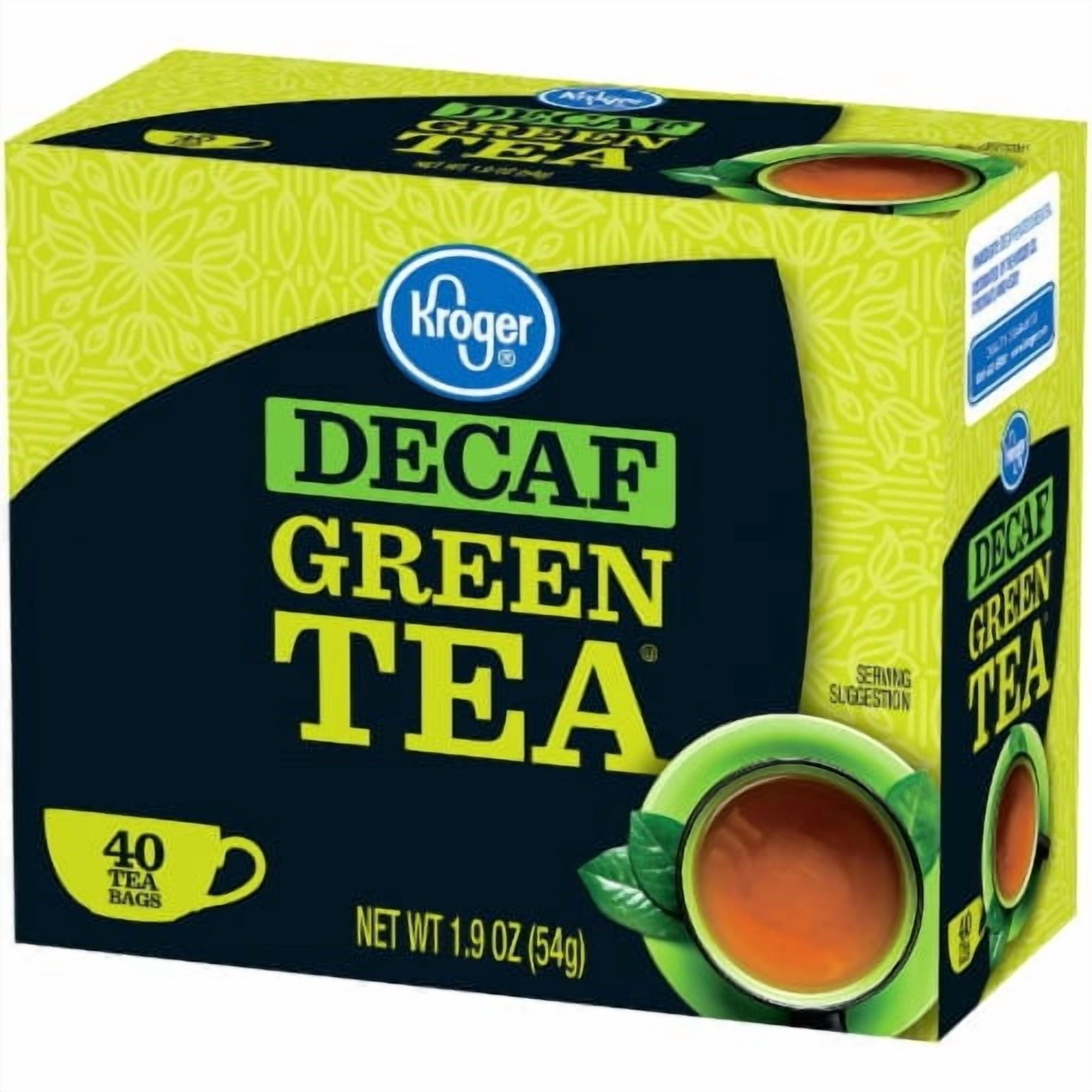 Kroger Decaf Green Tea Bags 40 ct - 3 Pack