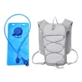 thumbnail image 3 of Chaleco de hidratación para correr, , versátil, con bolsillo, mochila de hidratación para maratón, escalada, ciclismo, senderismo y rutas de Gris, 3 of 9