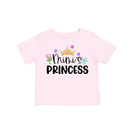 

Inktastic Mimi s Princess Crown and Flowers Gift Toddler Toddler Girl T-Shirt