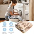 thumbnail image 5 of Birthday Christmas Wedding Gifts for Dad, Personalized Custom Blanket with Photo to Dad Men from Daughter Son, Custom Dad Gifts, Dad Blanket (DAD 9), 5 of 6