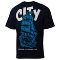 thumbnail image 3 of Men's Sport Design Sweden  Navy Manchester City Game Day Graphic T-Shirt, 3 of 4