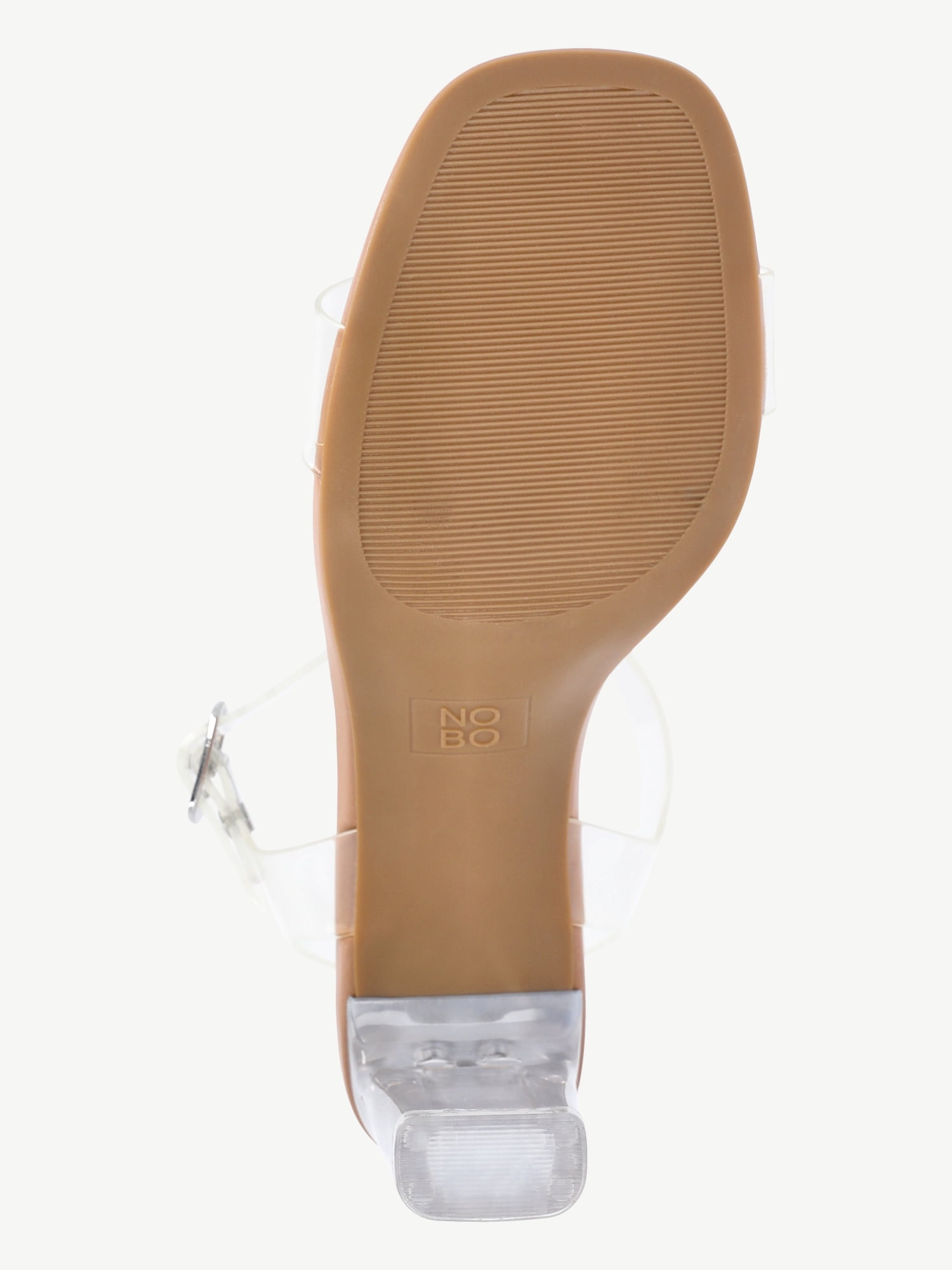 No Boundaries Lucite Heeled Sandals, Women's