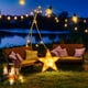 thumbnail image 5 of Guirnalda de luces para interior y exterior, 25 + 2 bombillas, resistente al agua, 7,6 m, color blanco cálido, para patio, cafetería, jardín, fiestas, Navidad, vacaciones..., 5 of 5