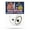 Black, variant on Bowmar Archery Recurve Nose Button - White