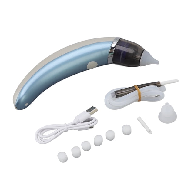 Aspirador nasal eléctrico, aspirador nasal para bebé Aspirador nasal doble para bebé Limpiador de nariz eléctrico Funcionamiento suave