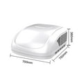 thumbnail image 5 of Heat And Cool RV Rooftop RV Air Conditioner, Motorhome TruckCamper Van Caravan Car Parking Air Conditioning ,Energy Saving, 5 of 5