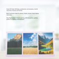 thumbnail image 4 of Photo Frame, 3in 4x3 Decor Triple Photo Frame With Stand, 3 Openings Clear PC Display Triple Picture Frame For Home Decor, Family, Friends, 4 of 8