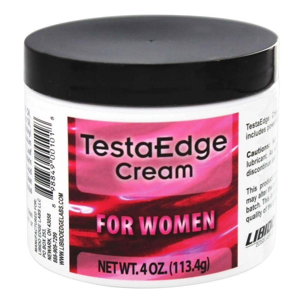 Libido Edge Labs TestaEdge Cream for Women 4 oz. formerly Testosterone Cream Formula for