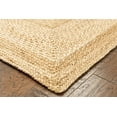 thumbnail image 3 of Ox Bay Classic Jute Natural Indoor Accent Rug (3'6" x 5'6"), 3 of 4