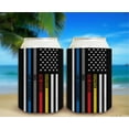 thumbnail image 6 of Fire Fighter Gifts For Men First Responders Working Together To Make A Difference 6-Pack Can Drink Sleeves, 6 of 8