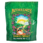 1 Pc, Mother Earth Farmers Market All Plant 4-5-4 Plant Fertilizer 4.4 Lb