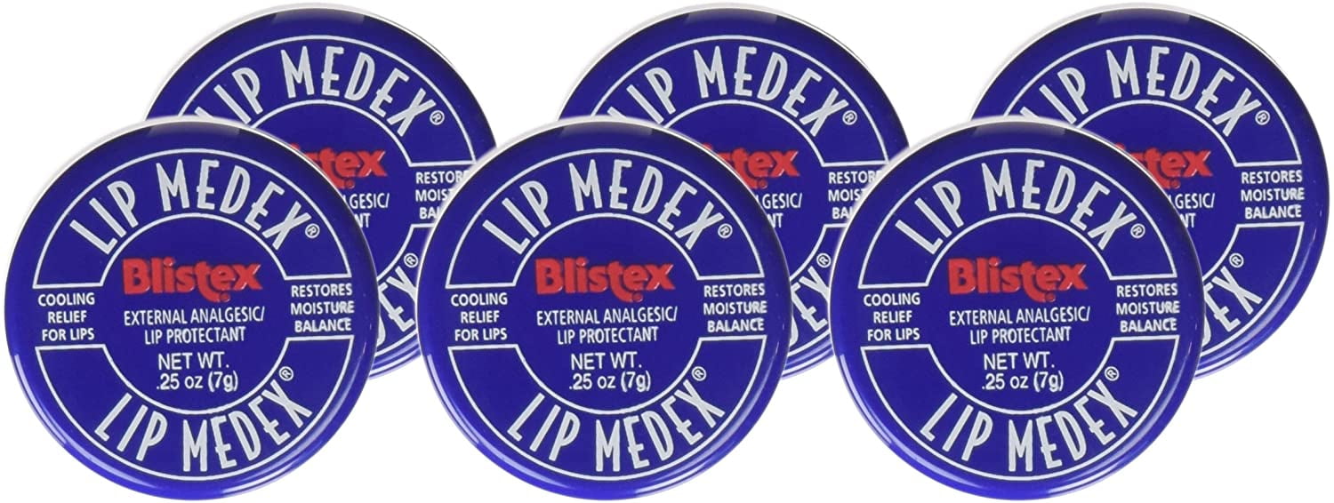 Blistex Lip Medex Cooling Comfort Lip Moisture Protectant 0.25 oz, Pack of 72