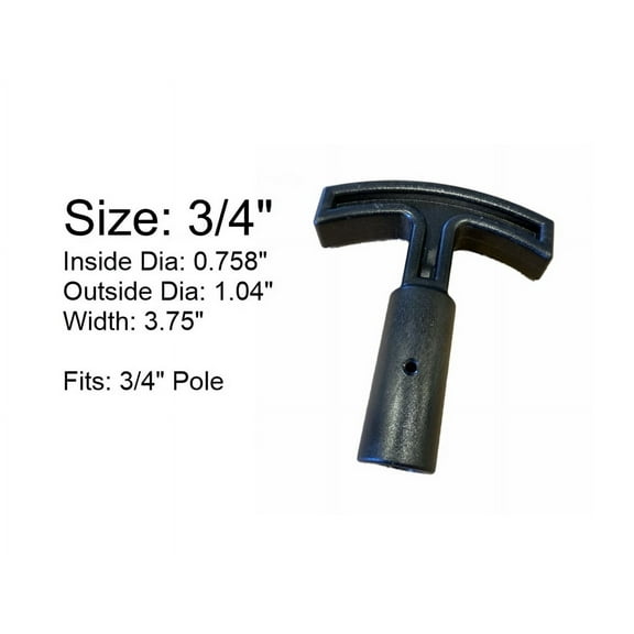 T-Handle - 3/4" Pole