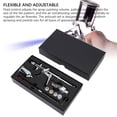 thumbnail image 3 of Airbrush Set, Uniform Spraying Prevent Wear Double Action Gravity Feed Airbrush Set Professional Elegant  for Model Making for Beginner, 3 of 7