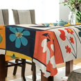 thumbnail image 5 of Yayeee Tablecloths 54" x 54" Rectangle Wrinkle Resistant Party Table Cover, Floral Patterns, 5 of 8
