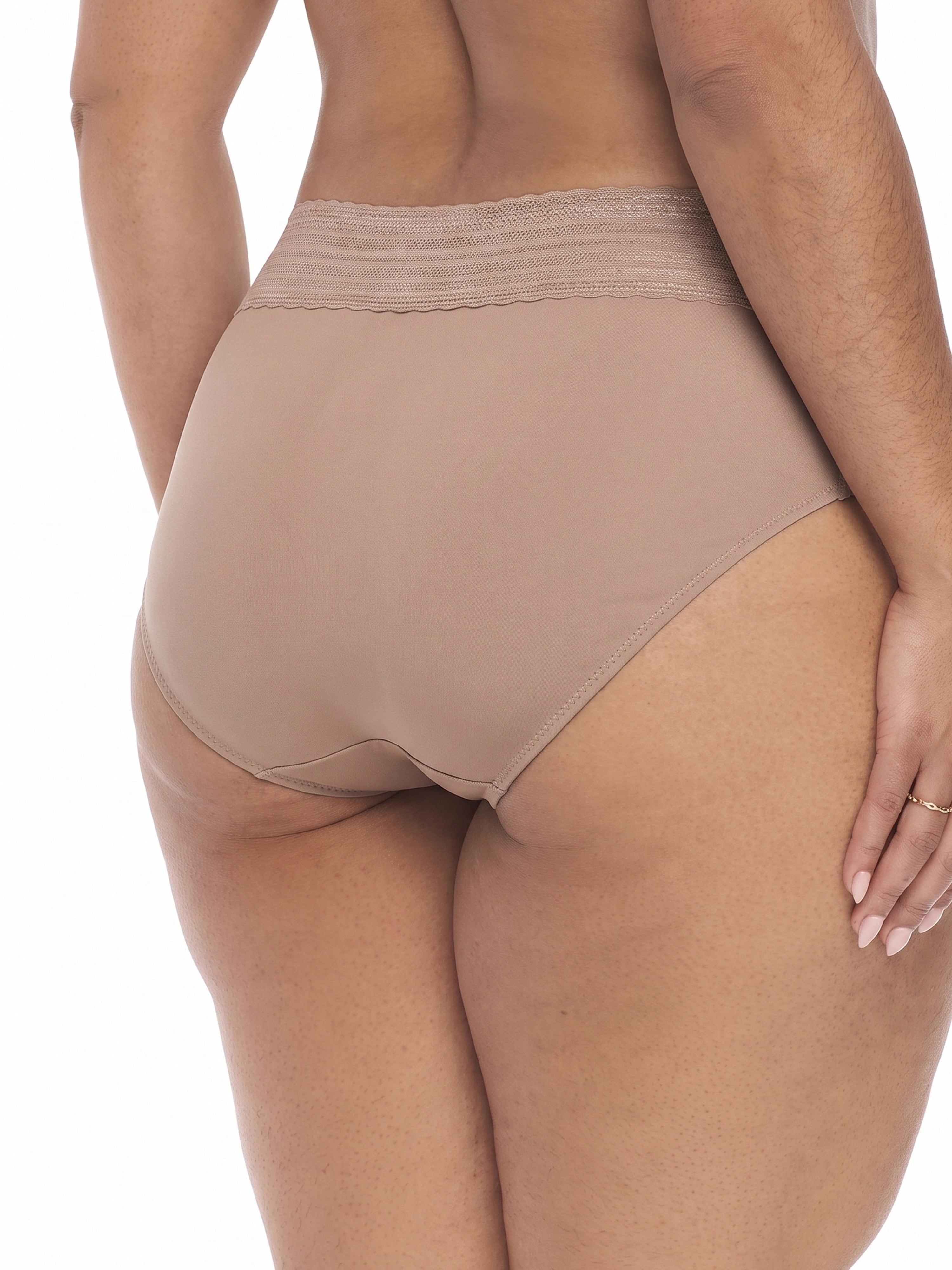 Warners Blissful Benefits Women's Dig-Free Micro Lace Hipster 3-Pack, Sizes S-3XL