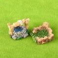 thumbnail image 4 of ornament decor,Tale Garden Accessories Stone Pond B Water Windmill Doll Retro Water Well Tabletop Decoration Is Applicable For Doll Houses And Mini Scene Layouts.,Gray, 4 of 5