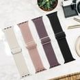 thumbnail image 2 of YuiYuKa Stretchy Solo Loop Compatible with Apple Watch Band iWatch Bands 49mm 45mm 44mm 42mm 41mm 40mm 38mm Women Men, Breathable Nylon Braided Wristband for iWatch Series 9 8 7 6 5 4 3 SE Ultra, 2 of 6