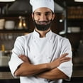 thumbnail image 7 of 100 Pcs Beard Nets Food Service Beard Covers Beard Guards Black Comfortable Protective Beard Covers Beard Mask for Men Facial Hair, 7 of 7