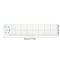 thumbnail image 5 of Gieenan 30/45/60cm Quilting Sewing Patchwork Ruler Cutting Tool Thick Transparent DIY, 5 of 7