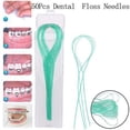 thumbnail image 2 of Enhebradores de hilo dental soporte de dientes entre aparatos de ortodoncia puente enhebradores de hilo dental soporte de dientes entre aparatos de ortodoncia puente, 2 of 4
