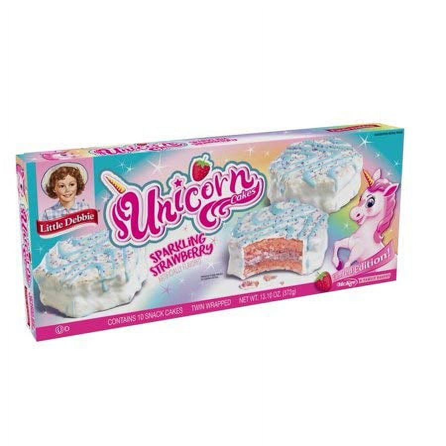 Little Debbie Strawberry Unicorn Cakes, 8 Count, 12.15 oz