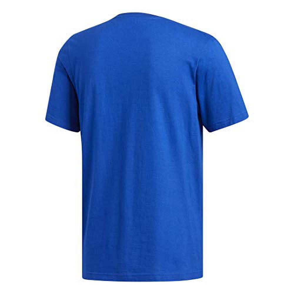 Adidas Men's Basic Bos Tee Sport Shirt T-Shirt Athletic Work Out (Royal, XL)