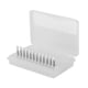 thumbnail image 4 of Caja de 12 piezas, fresas para pulir y afilar piedras, juego de brocas para pulir dientes, kit de pulido dental, 4 of 8