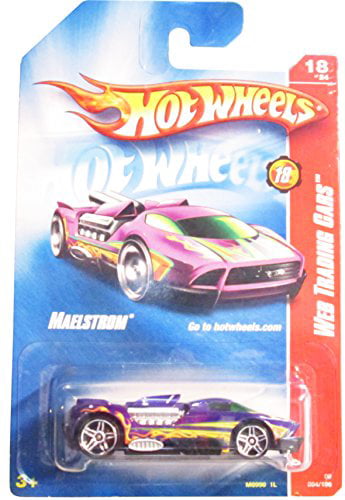 Purple Variation Hot Wheels MAELSTROM #094 Web Trading Cars Series 