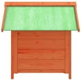 thumbnail image 5 of vidaXL Dog Kennel Brown 25.6"x25.6"x24.2" Solid Wood Pine, 5 of 7