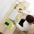 thumbnail image 3 of Vintage Flowers Keyboard Mouse Pad - Big Desk Pads Decor for Girls, Ideal for Office & Gaming - Non-Slip Rubber Base, Large, Long, 31.5x11.8 inch - Blend of Comfort and Aesthetics, 3 of 7