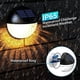 thumbnail image 4 of Lámpara de pared solar LED para exteriores, impermeable, IP65, luz blanca cálida, luz decorativa para jardín, aplique de pared para jardín., 4 of 5