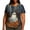 Z27-Multicolor-halloween shirts for women, variant on Qzwdhjm Halloween Shirt for Women Spooky Season Plus Size Tops Short Sleeve Witch Graphic Tees Crewneck Loose Casual Fall Party Tshirts