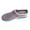 Purple, variant on Women's Flat Mule Shoes Mesh Breathable Closed Round Toe Sandals Knit Backless Slip on Soft Sole Lightweight Walking Shoes for Vacation Work Black Size 6.5