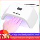 thumbnail image 2 of 120W 3-Gear UV/LED Nail Gel Lámpara para hornear Secador de uñas USB ajustable (Blanco) Tmvgtek cuidado belleza, 2 of 9