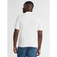 thumbnail image 2 of Free Assembly Men's Textured Sweater Polo with Short Sleeves, Sizes S-3XL, 2 of 5