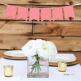 thumbnail image 2 of Coral Hanging Pennant Banner Party Garland Decor, 2 of 3