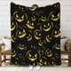 thumbnail image 3 of Manta de Calabaza de Halloween con Luz, 150*130, 3 of 8