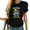 Black, variant on God Found Some Strongest Women Autism Awareness Mo Casual Women's Graphic Tee – Comfortable and Stylish
