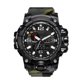 thumbnail image 1 of Moyic Reloj deportivo para hombre, 50 m, resistente al agua para exteriores, relojes de para niño, reloj LED de cuarzo para estudiante, reloj Relojes inteligentes verde, 1 of 6