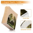 thumbnail image 4 of Pandas Bamboo Leaves Sunlight Napkin Holder for Table Clear Napkin Stand Paper Holder Acrylic Organizer Dispenser Napkins for Dinner Kitchen Restaurant Room, 4 of 8