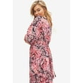 thumbnail image 2 of ellos Women's Plus Size Knit Tie-Back Maxi Dress - 14/16, Rose Multi Print, 2 of 3