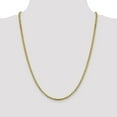 thumbnail image 5 of Avariah Diamonds 14K Yellow Gold 3.8mm Semi-Solid Round Box with Lobster Lock Chain - 24", 5 of 8