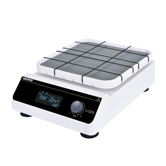 Agitador orbital LACHOI LCD 40-300 RPM, capacidad de 2 kg con temporizador