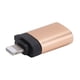 thumbnail image 4 of Adaptador convertidor OTG USB 3.0 para transmisión de datos de carga rápida, compatible con teléfonos iOS (dorado), 4 of 12